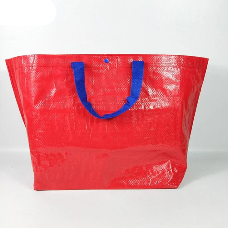 Laminated Big Reusable PP Woven Shopping Bags