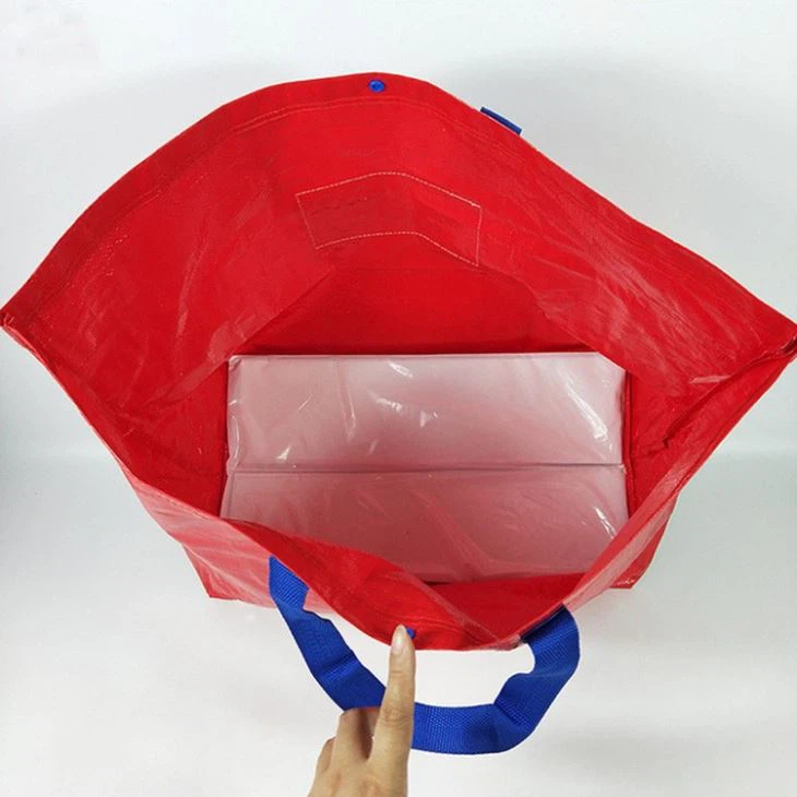 Laminated Big Reusable PP Woven Shopping Bags